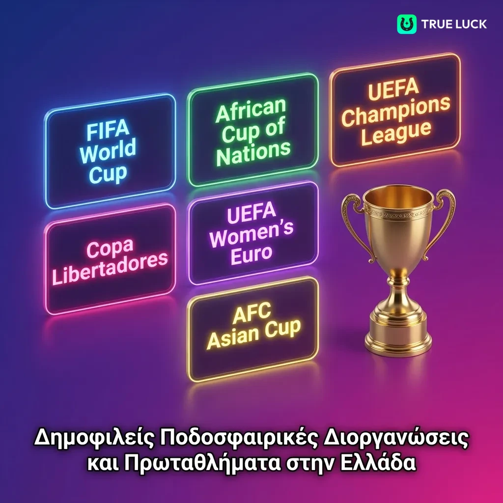 Greek football betting leagues including Super League, Champions League, and international tournaments