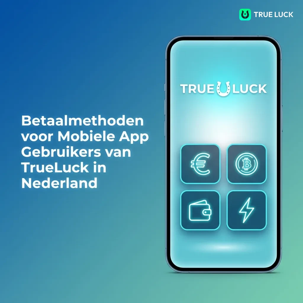 TrueLuck app betaalmethoden in Nederland: iDEAL, bankoverschrijving, Visa/Mastercard, Bitcoin, Ethereum, Litecoin, Skrill