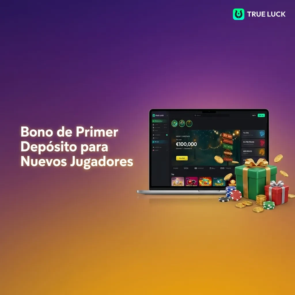 TrueLuck welcome bonus: 250% up to €4,000 plus 175 free spins for new players' first deposit on casino and sports betting.