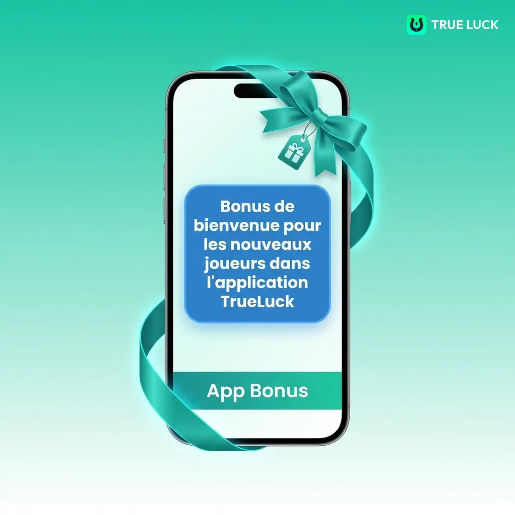 TrueLuck app welcome bonus for new players offering casino and sports betting bonuses with free spins and deposit matches