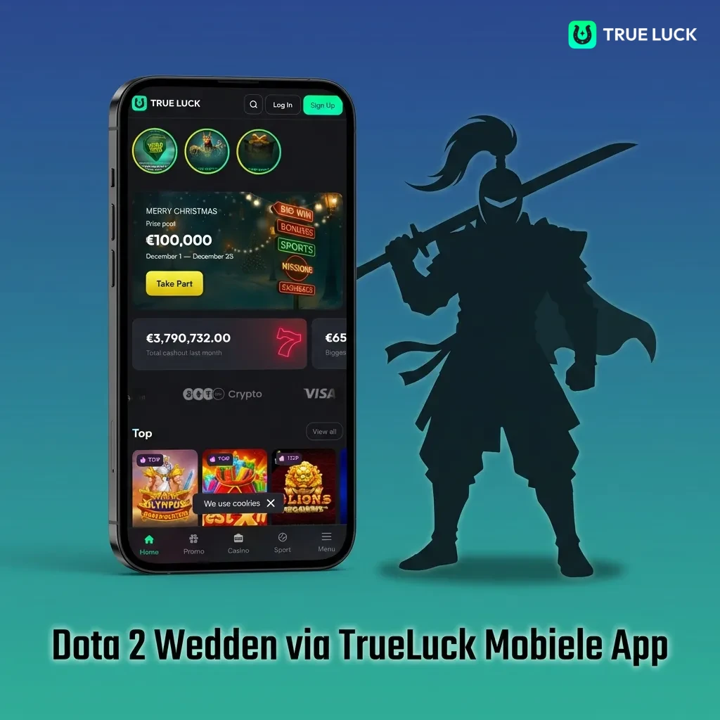 Mobile app interface showing Dota 2 betting options with live odds and match notifications on smartphone screen