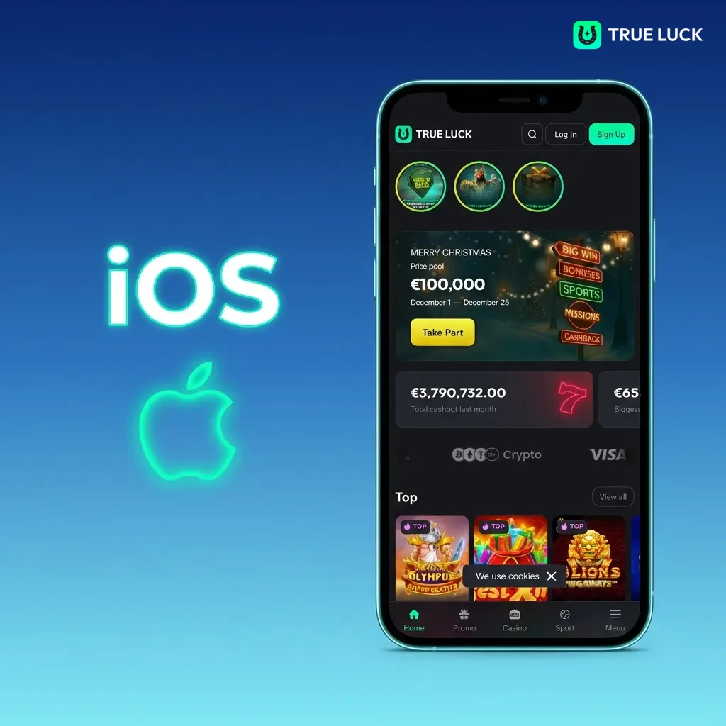 iOS app download interface showing App Store installation steps for iPhone and iPad devices