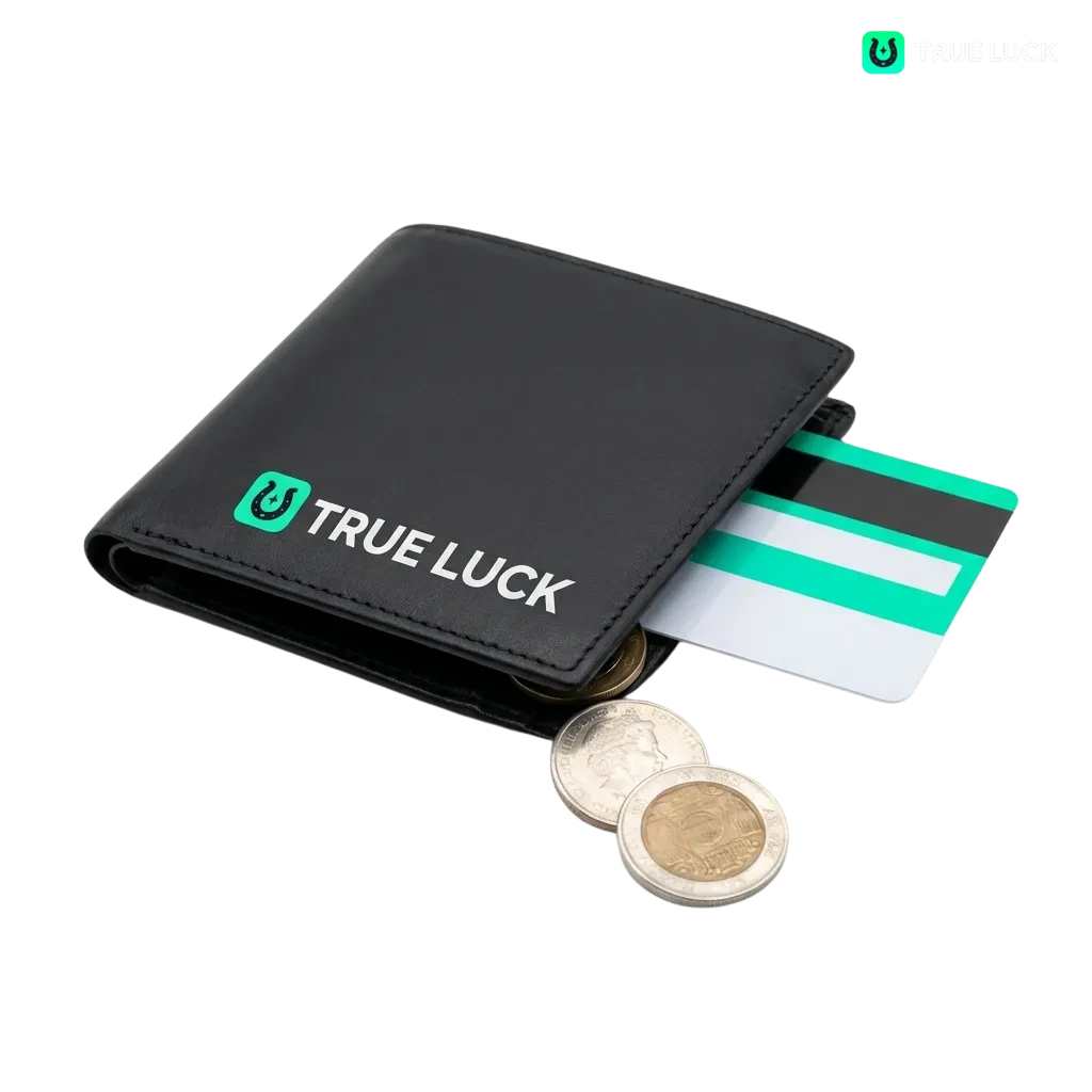 TrueLuck payment methods in France showing deposit options including cards, crypto, and e-wallets with bonus offers