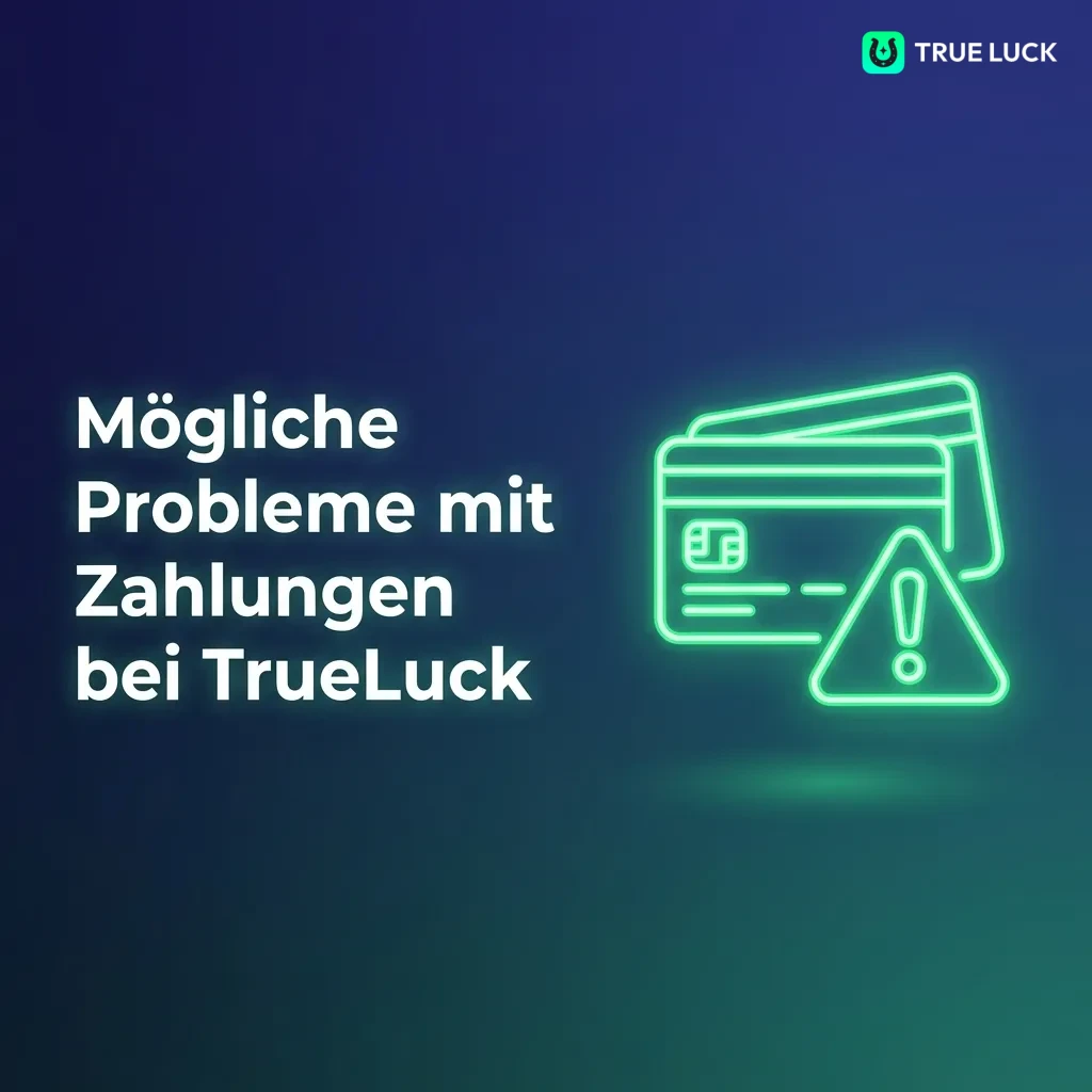 TrueLuck payment issues troubleshooting guide showing solutions for deposits, withdrawals, and transaction problems