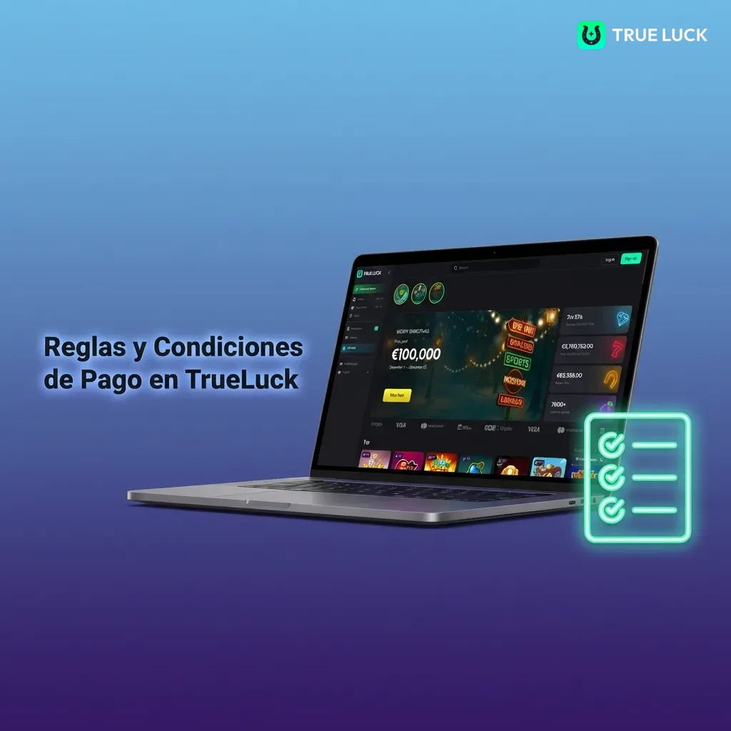 TrueLuck payment rules: identity verification, withdrawal methods, bonus wagering requirements, and transaction limits explained.