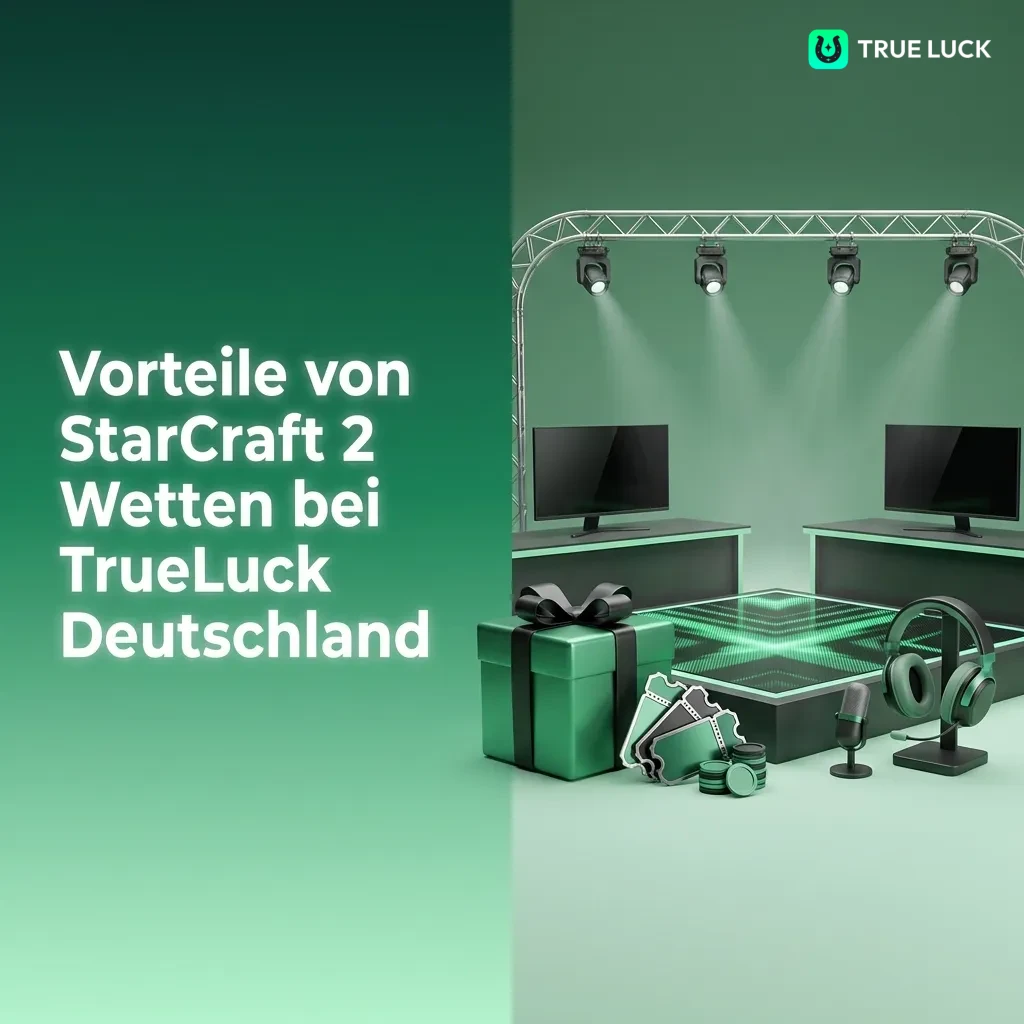 TrueLuck Deutschland bietet StarCraft 2 Wetten mit Willkommensbonus, deutschen Zahlungsmethoden und Live-Wetten