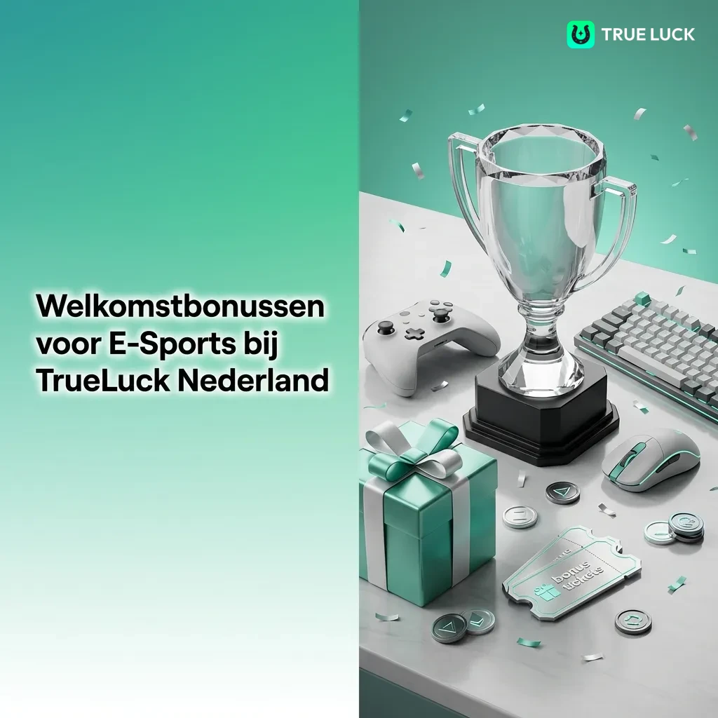 TrueLuck Nederland welkomstbonus voor e-sports weddenschappen met registratie- en claimproces uitgelegd