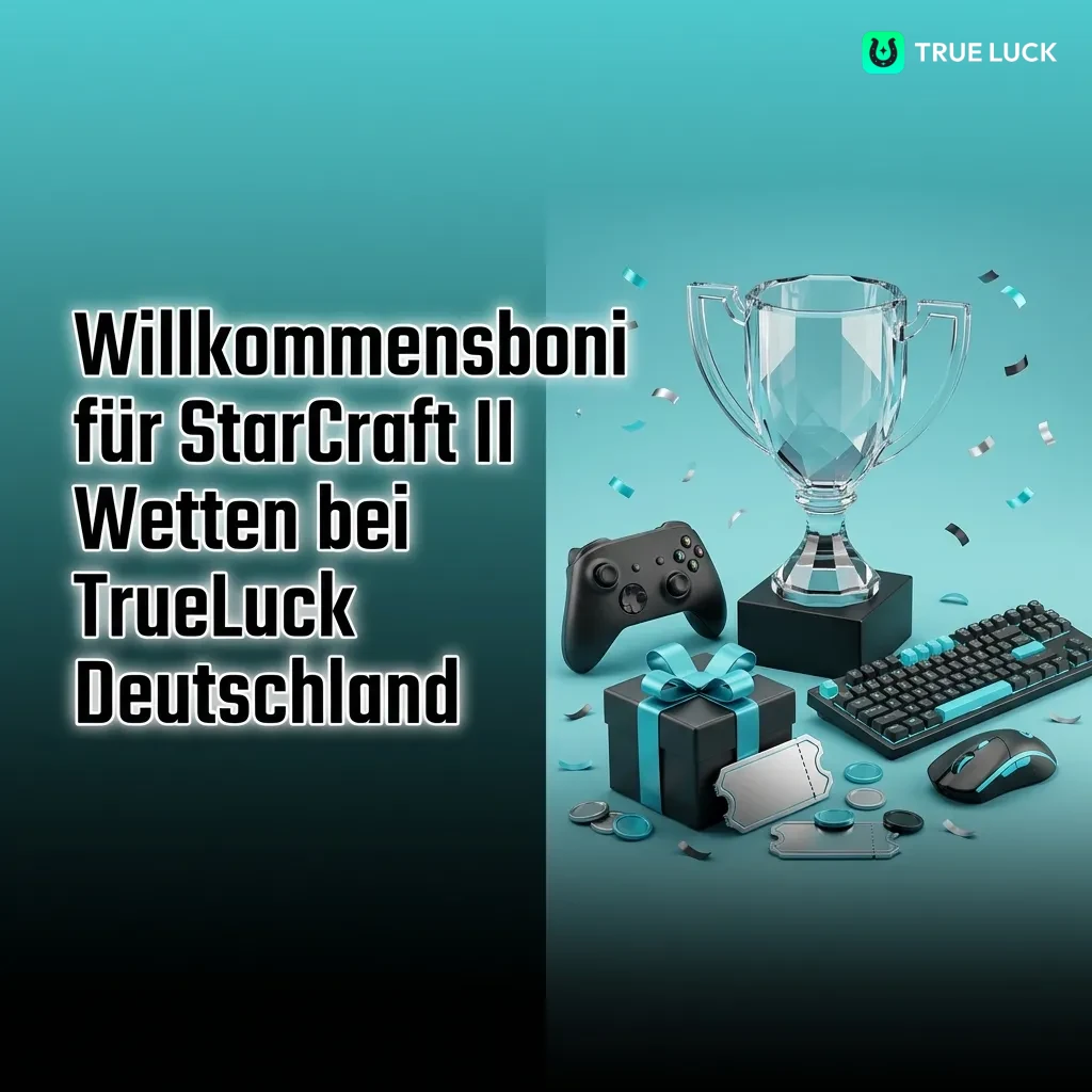 TrueLuck Deutschland Willkommensbonus für StarCraft II Wetten mit bis zu 4.000€ und Freispielen für neue Spieler