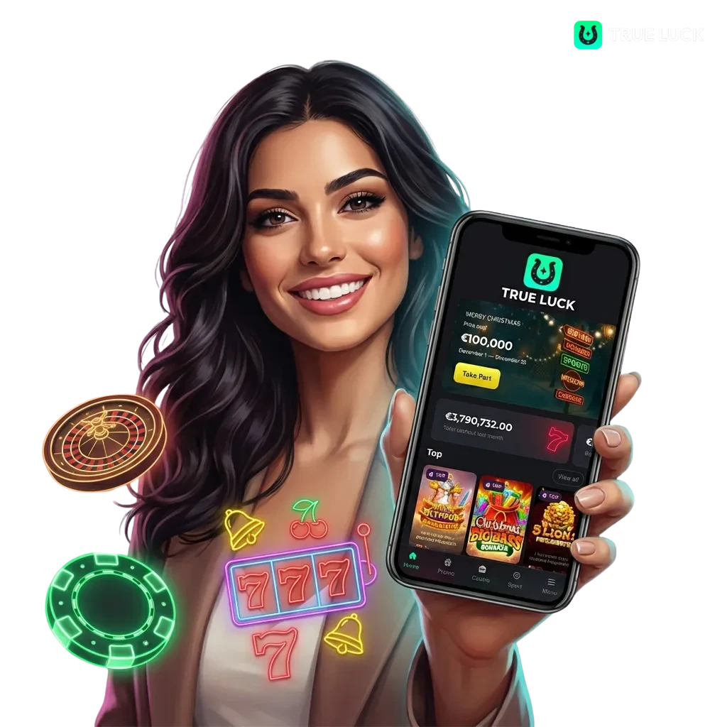 TrueLuck Casino Ελλάδα: Μπόνους καλωσορίσματος 250% έως 4.000€ και δωρεάν περιστροφές.